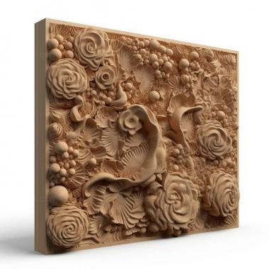 Patterns and decorations Sponge 3 3d model